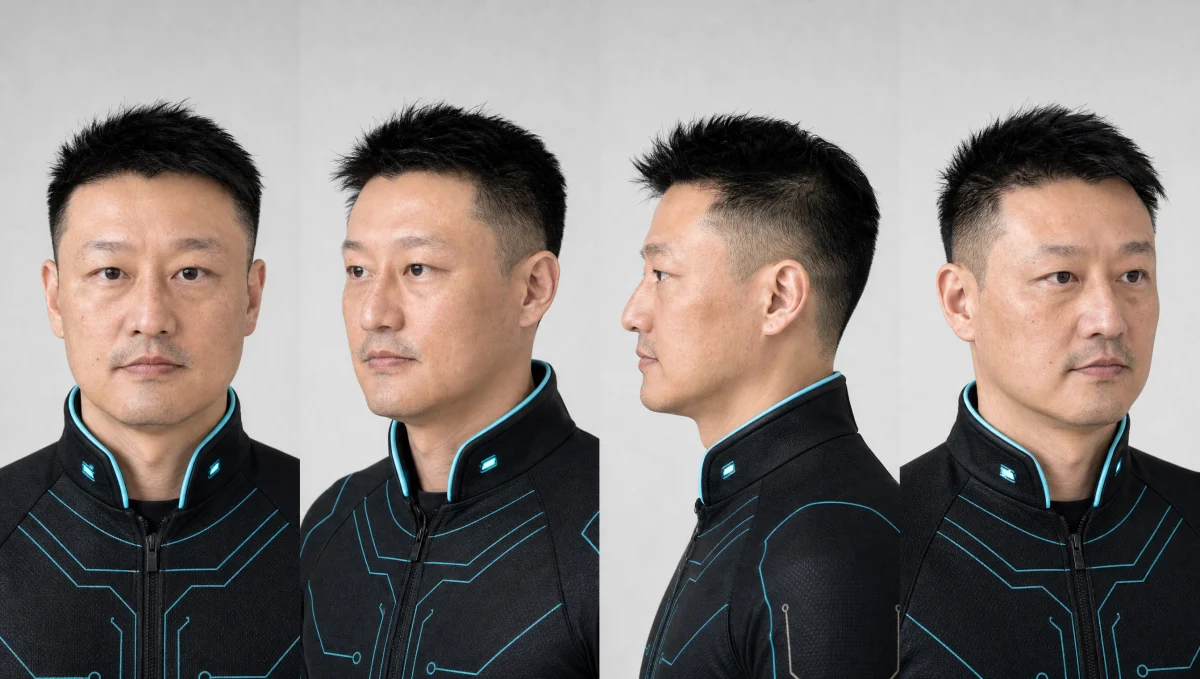 Tonny 面部多角度设定图
